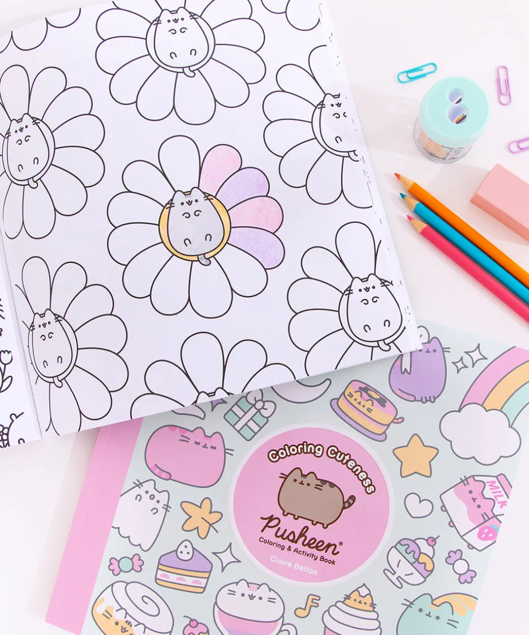 Pusheen Coloring Cuteness: A Coloring & Activity Book