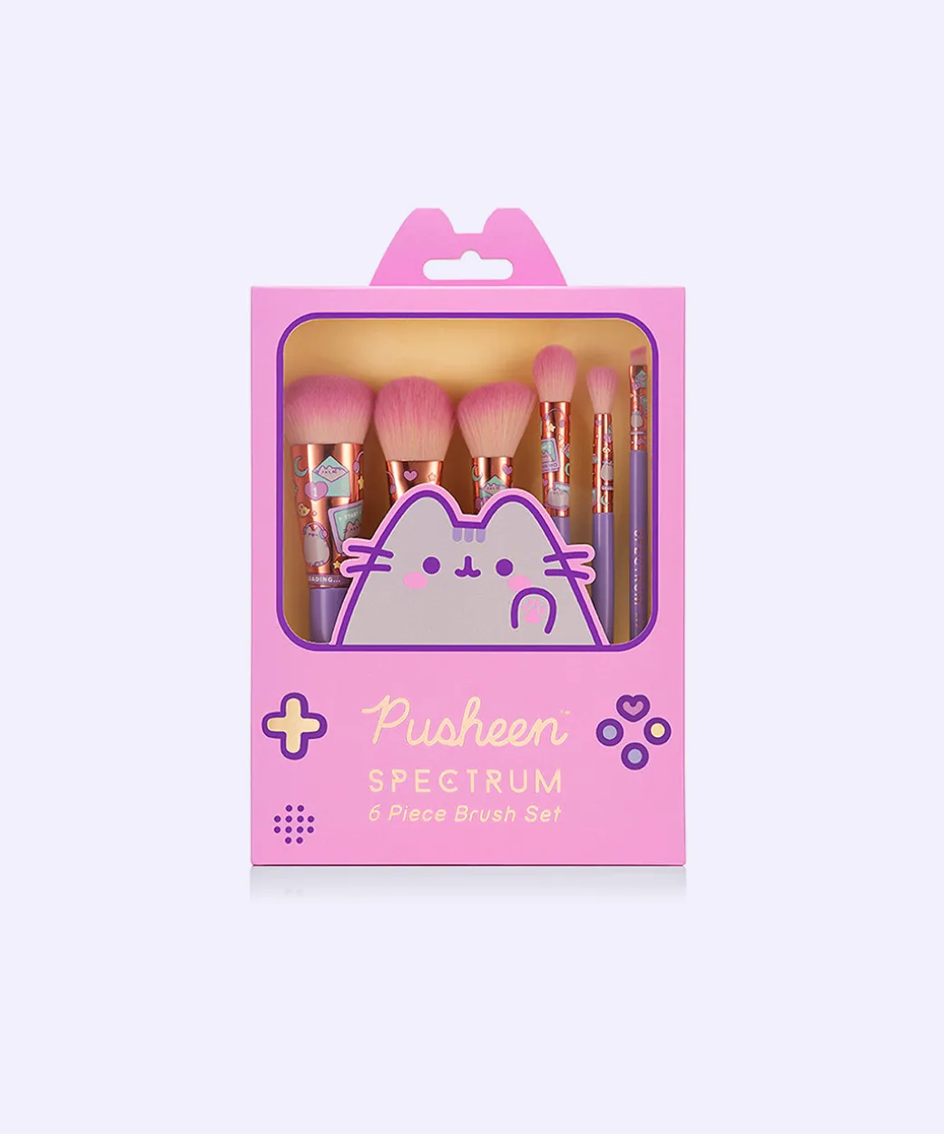 gaming_pusheen_piece_makeup_brush_set_2.webp Pusheen Gaming 6-Piece Makeup Brush Set