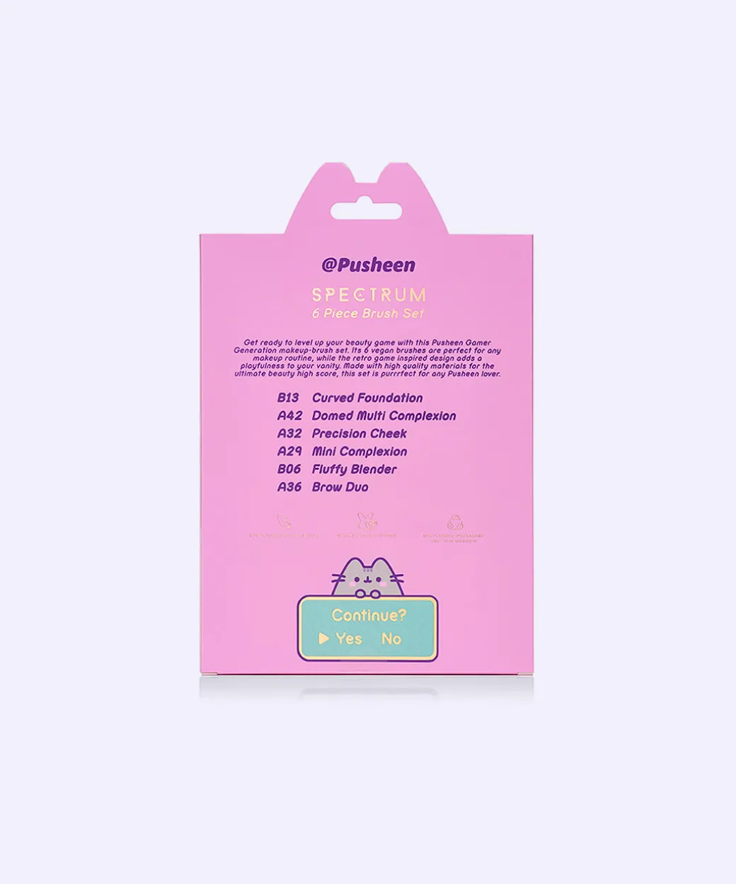 gaming_pusheen_piece_makeup_brush_set_3.webp Pusheen Gaming 6-Piece Makeup Brush Set