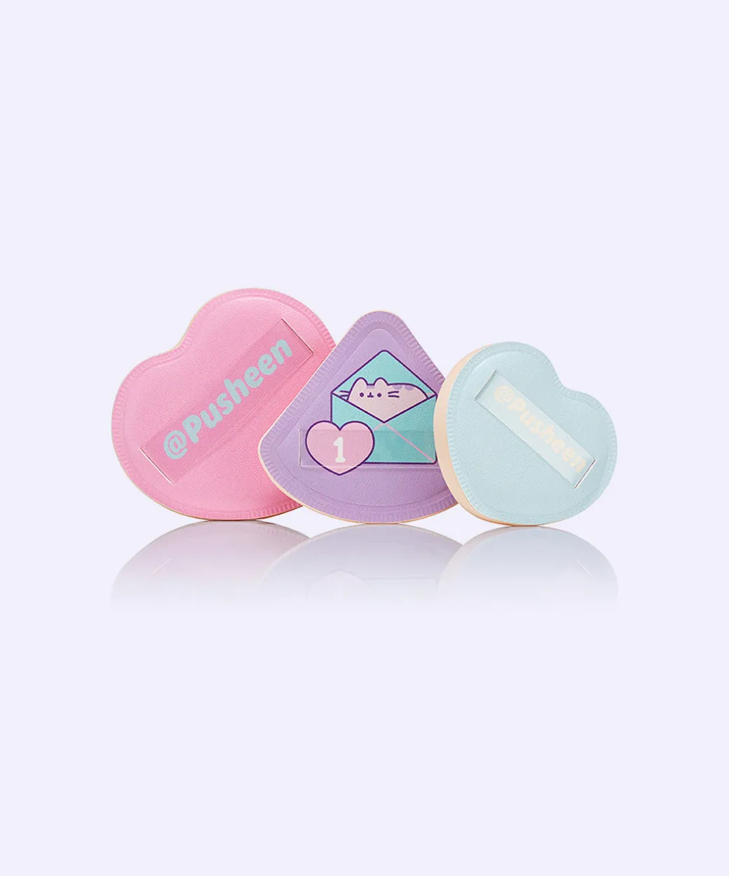 gaming_pusheen_piece_makeup_puffs_set_2.webp Pusheen Gaming 3-Piece Makeup Puffs Set