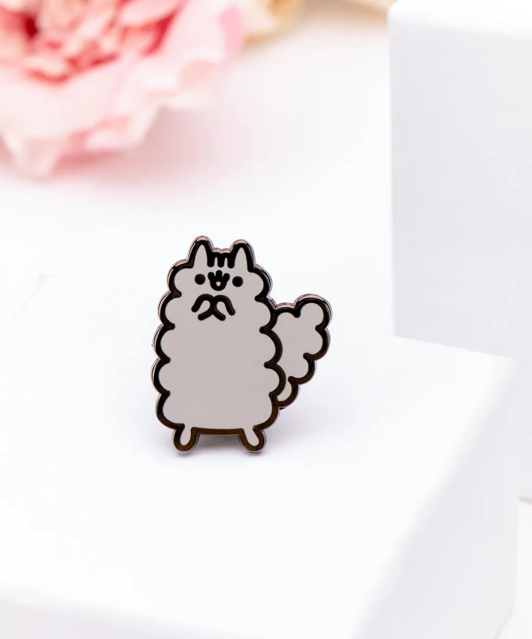 Pusheen Little Sister Stormy Pin