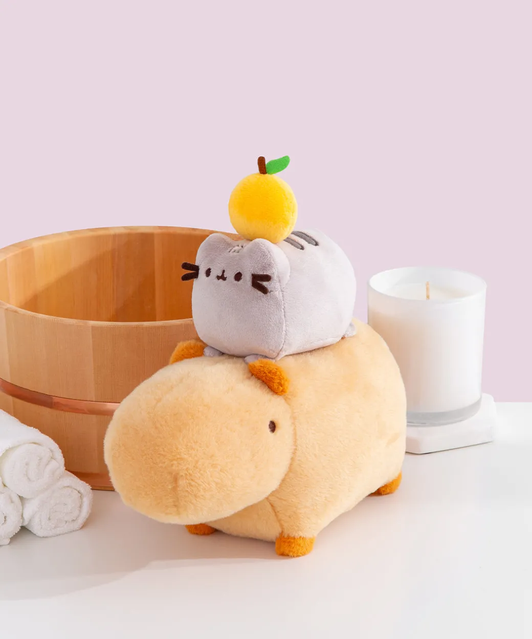 Pusheen & Capybara Plush