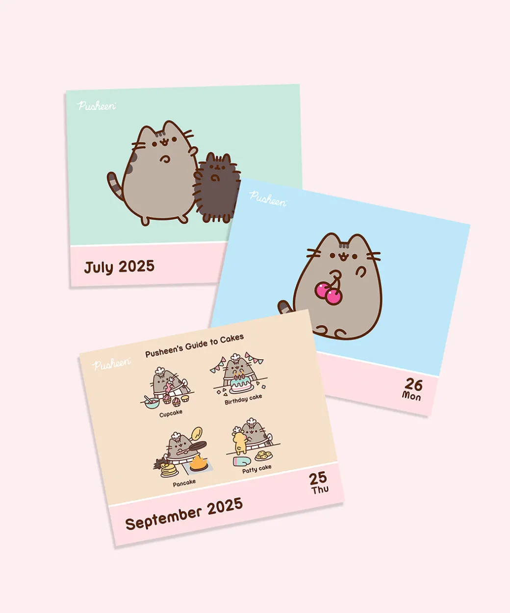 Pusheen 2025 Daily Desk Calendar