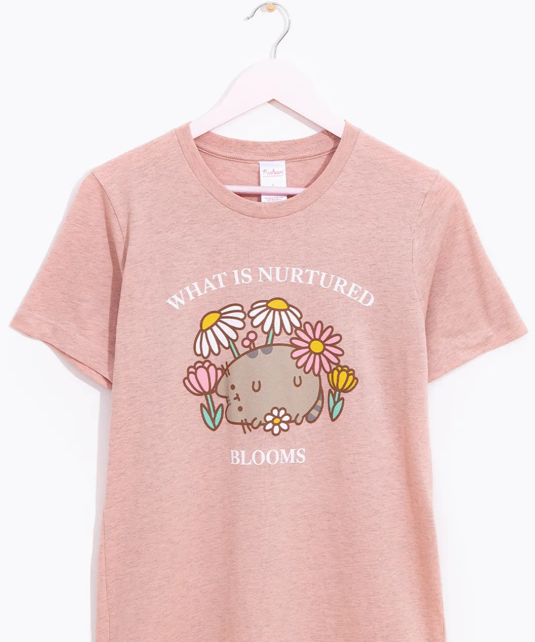 pusheen_blooms_unisex_tee_2.webp Pusheen Blooms Unisex Tee