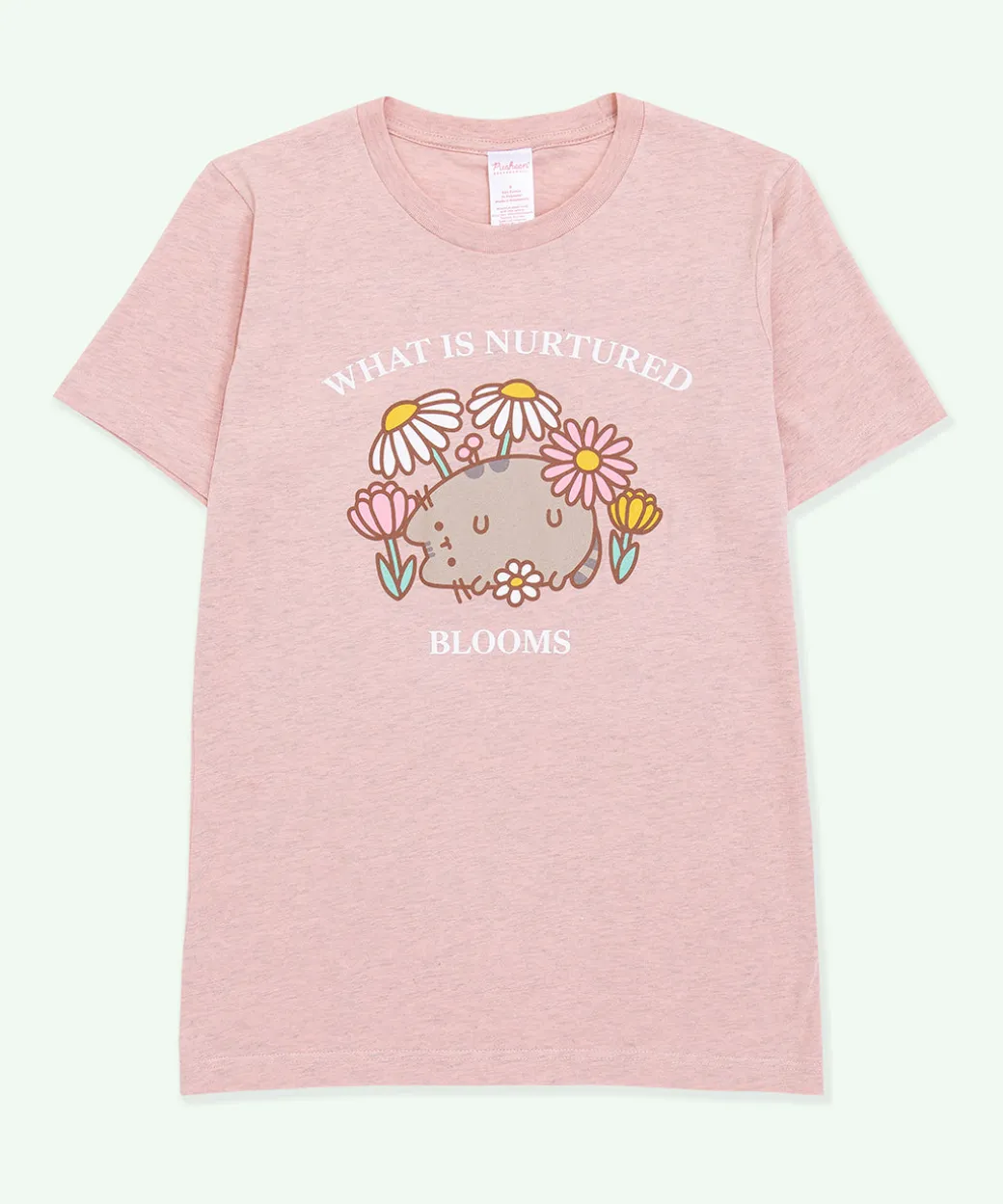 pusheen_blooms_unisex_tee_3.webp Pusheen Blooms Unisex Tee