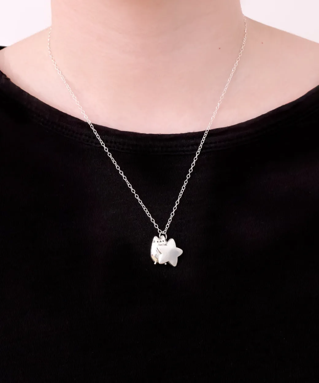 pusheen_celestial_star_charm_necklace_3.webp Pusheen Celestial Star Charm Necklace