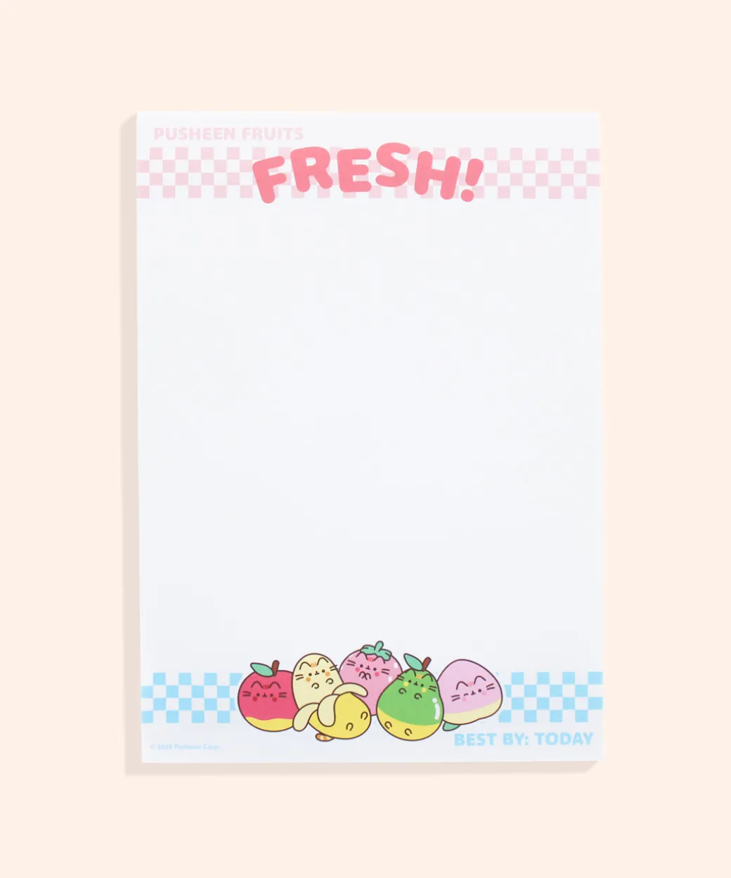 Pusheen Fruits Desk Pad