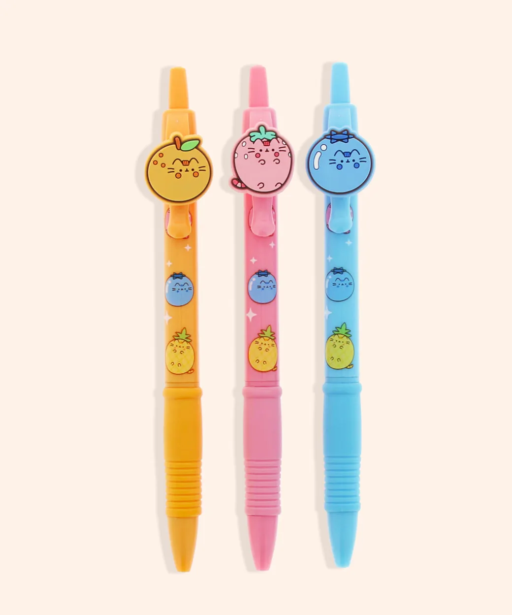 Pusheen Fruits 3-Pen Set