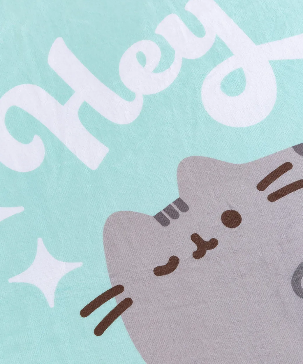 Pusheen Hey Throw Blanket