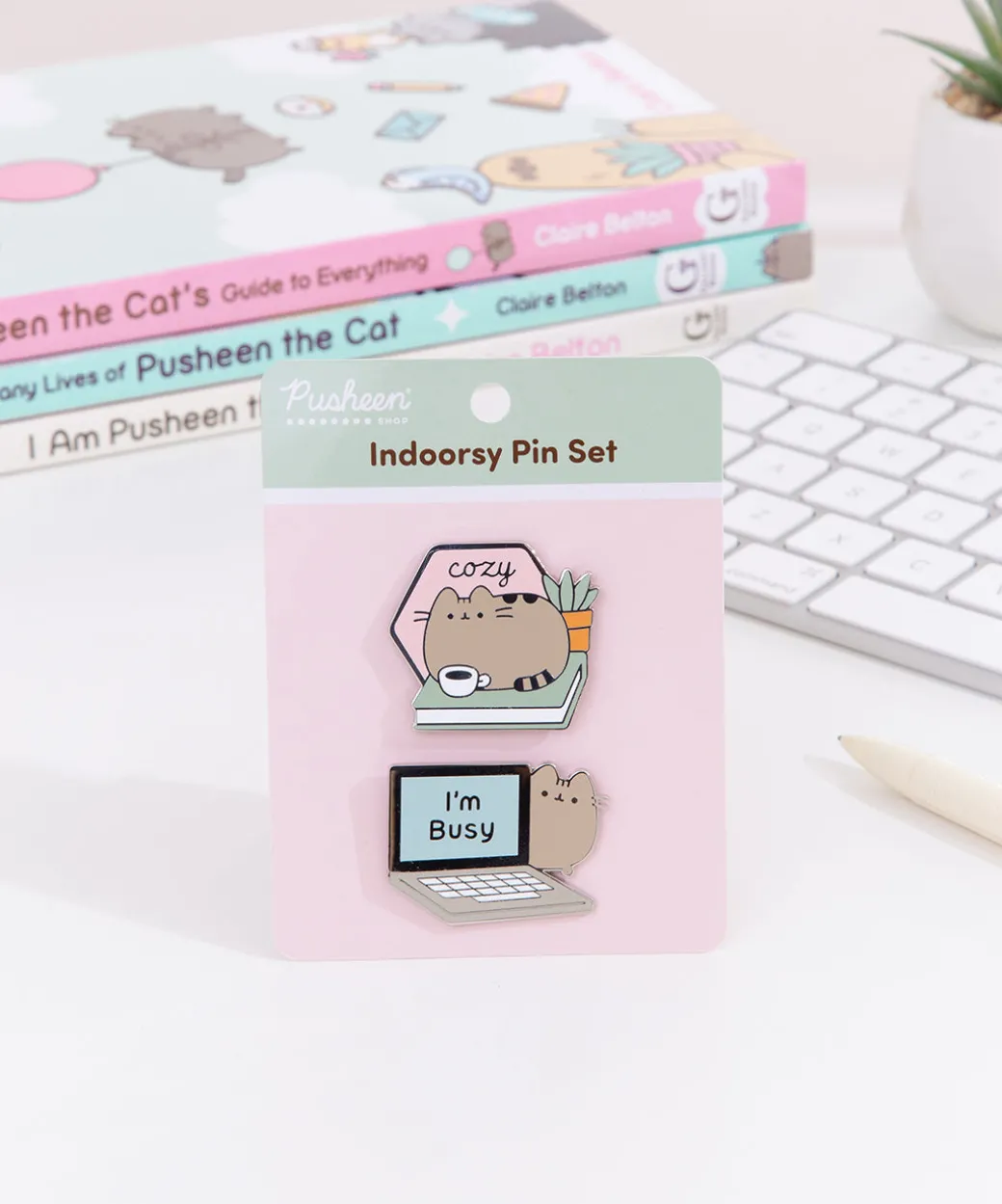 Pusheen Indoorsy Pin Set