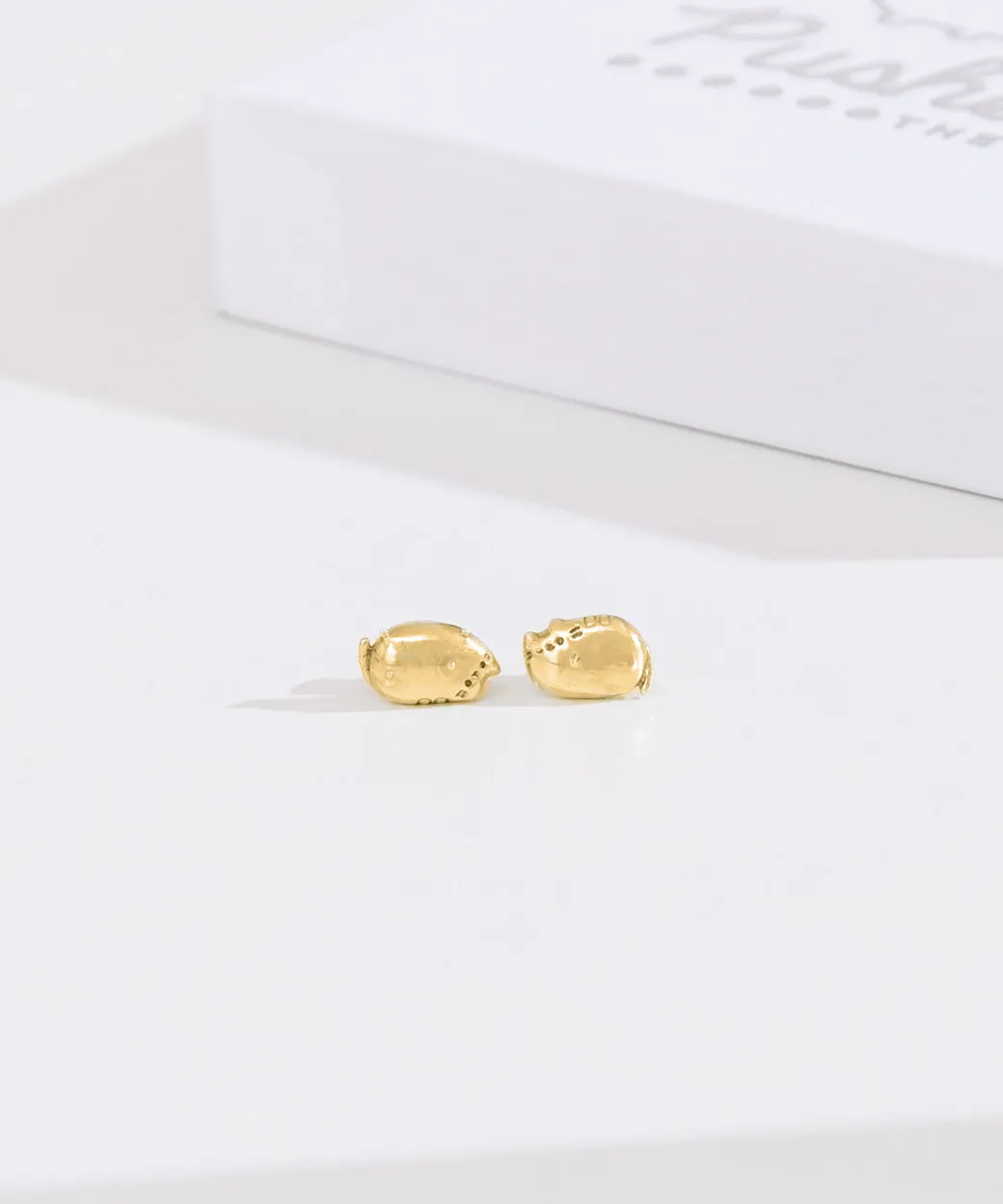 Pusheen Lazy Stud Earrings