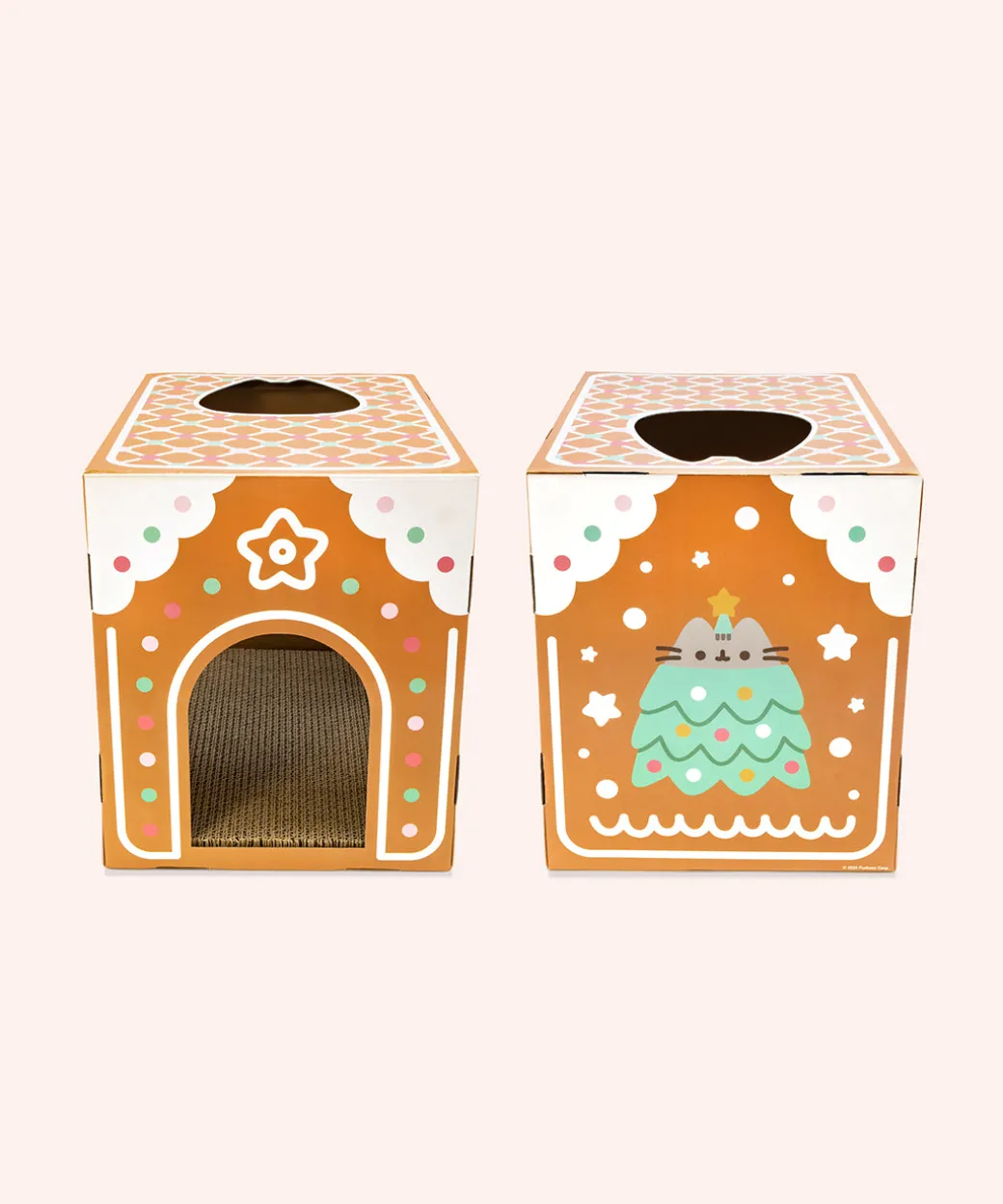 Pusheen Pet Gingerbread House Scratcher