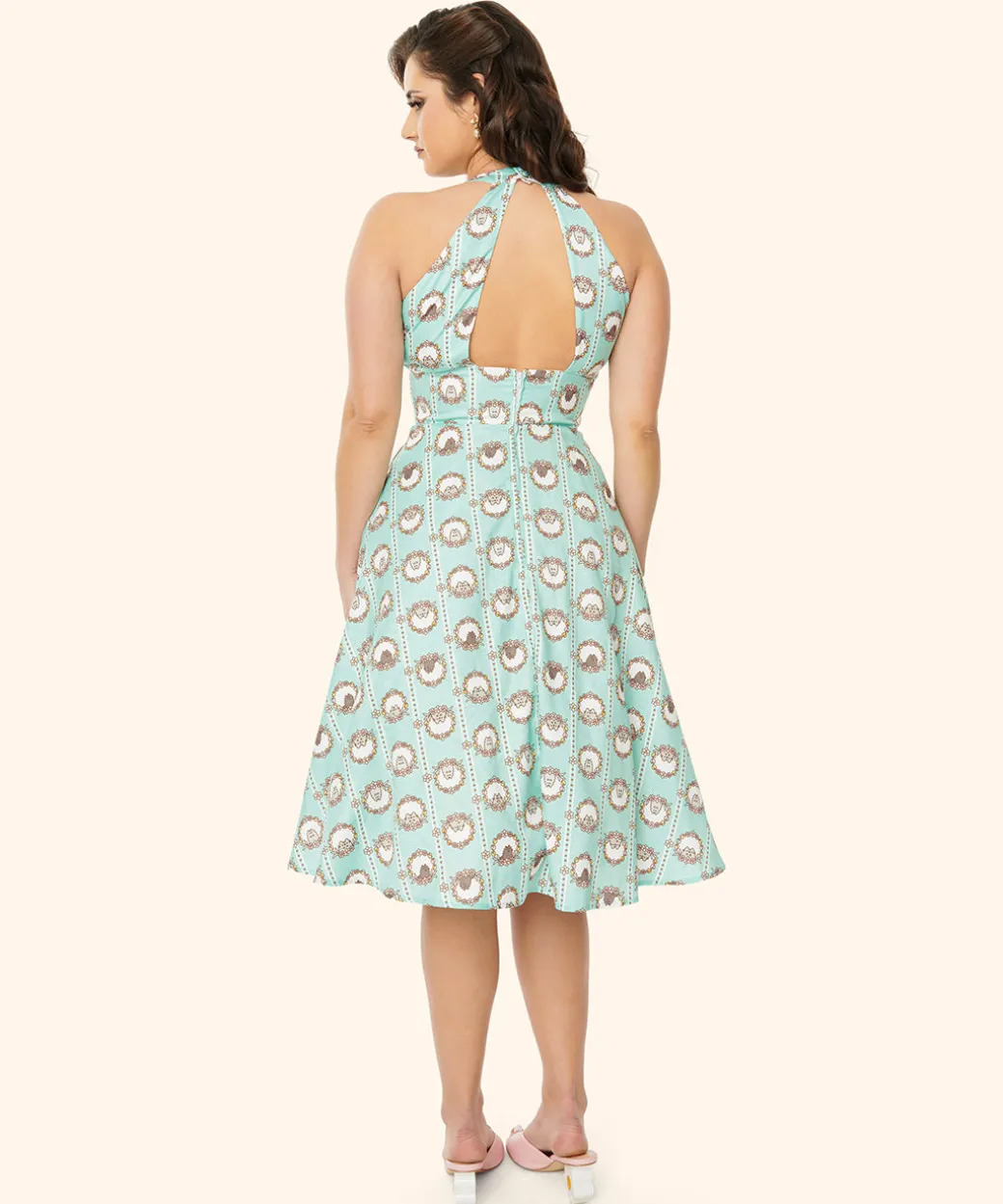 Pusheen Springtime Halter Dress