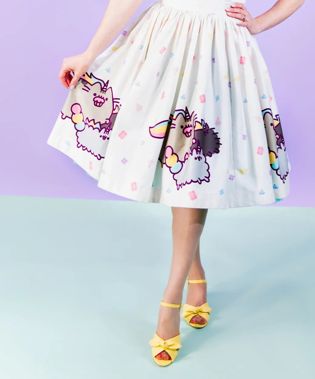 Pusheen icorn Magical Jewel Skirt