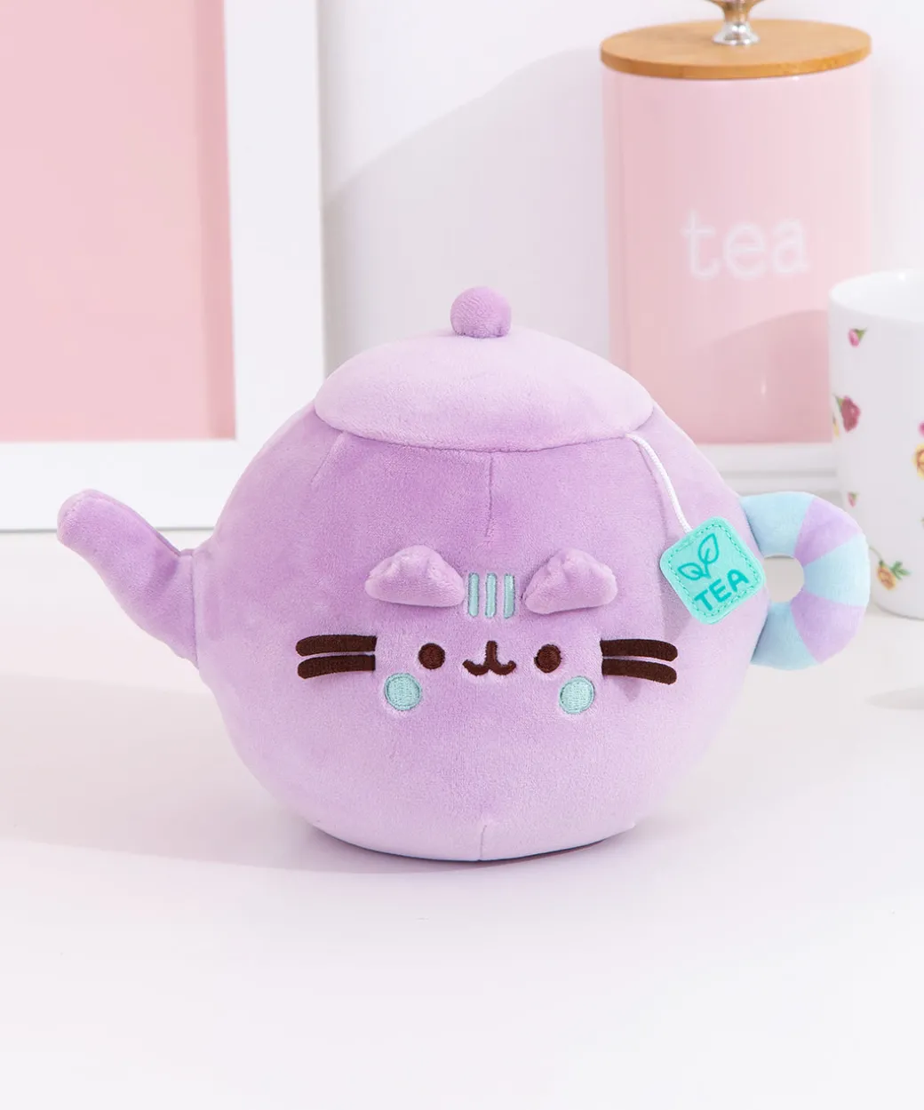 Pusheen 's Kitchen Teapot Squisheen Plush