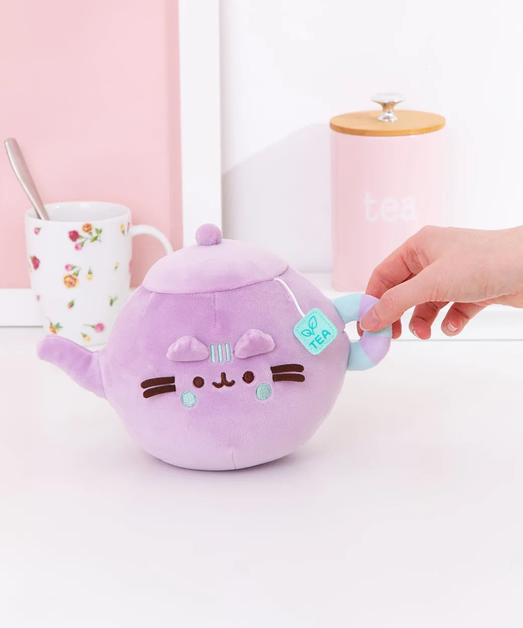 Pusheen 's Kitchen Teapot Squisheen Plush