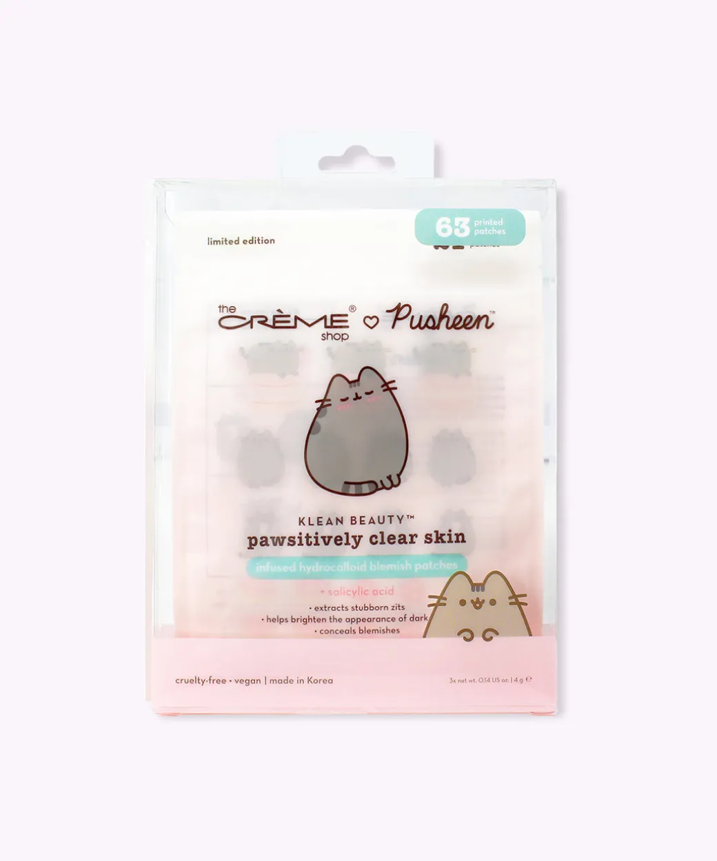 Pusheen The Crème Shop x Blemish Patches - 3-pack