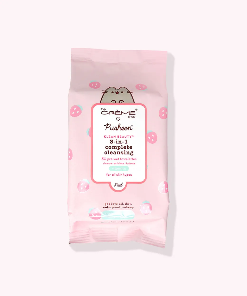 Pusheen The Crème Shop x Cleansing Towelettes - 2-pack