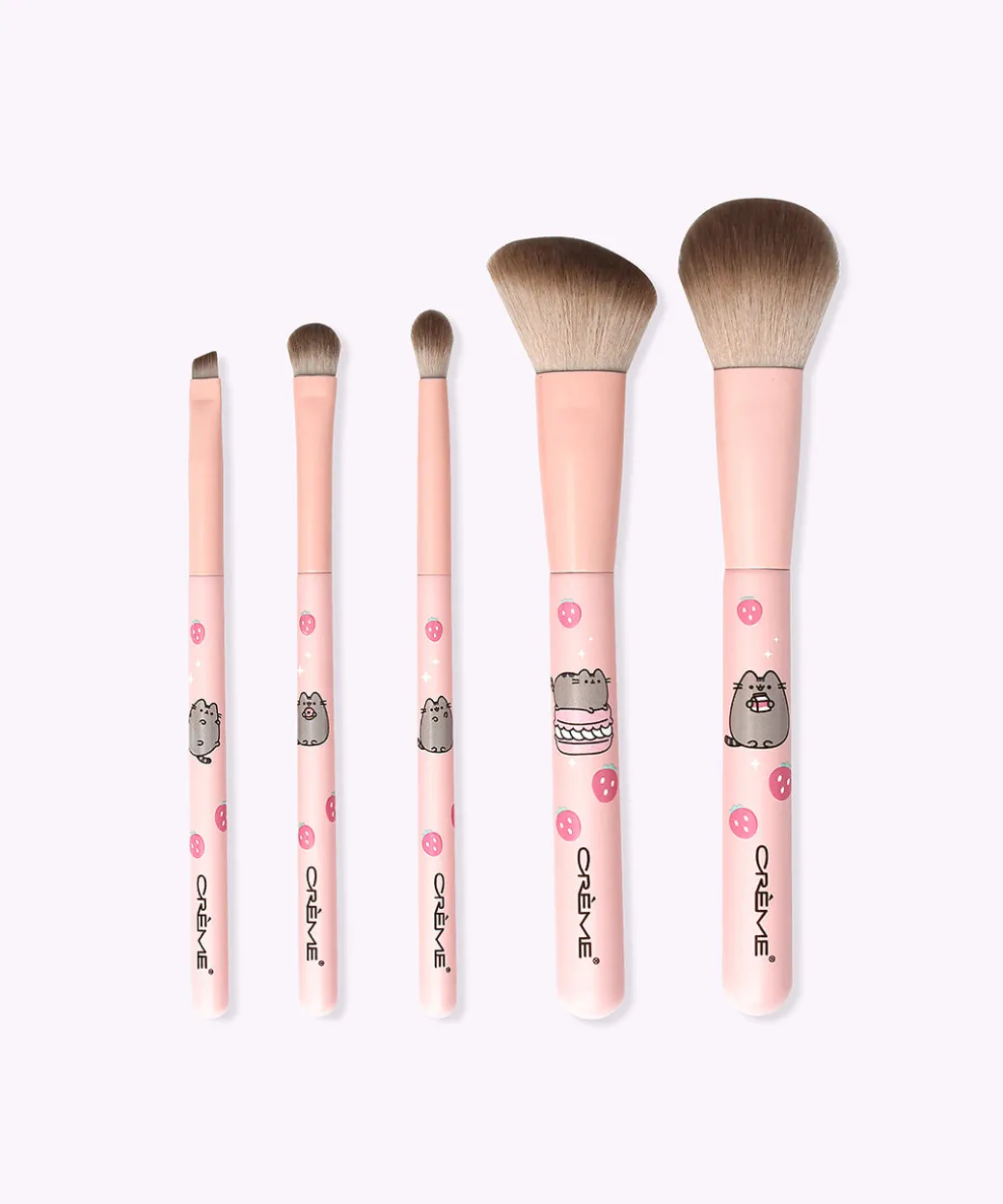 Pusheen The Crème Shop x 5-pc Makeup Brush Set