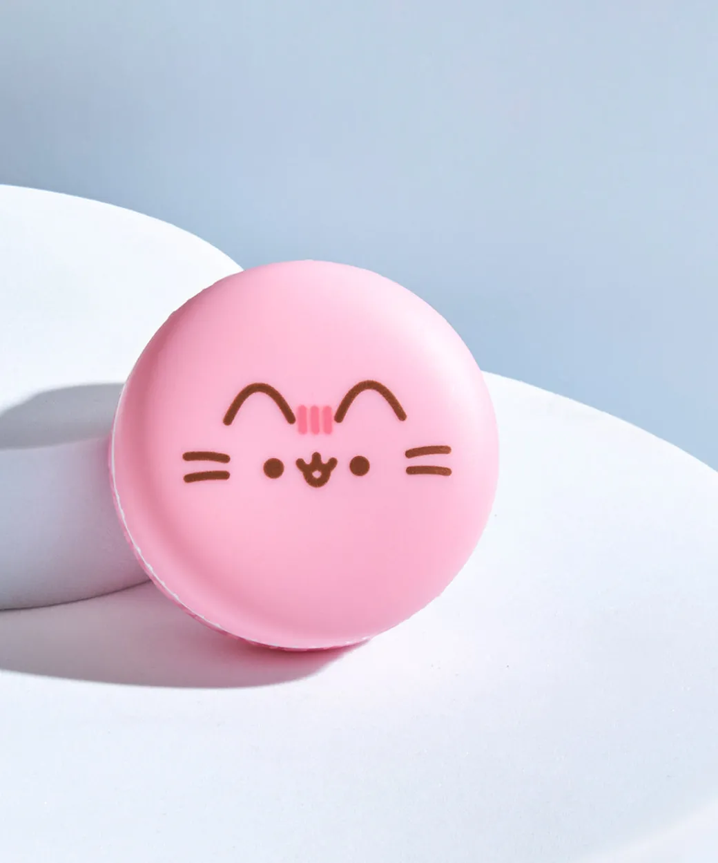Pusheen The Crème Shop x Strawberry Macaron Lip Balm