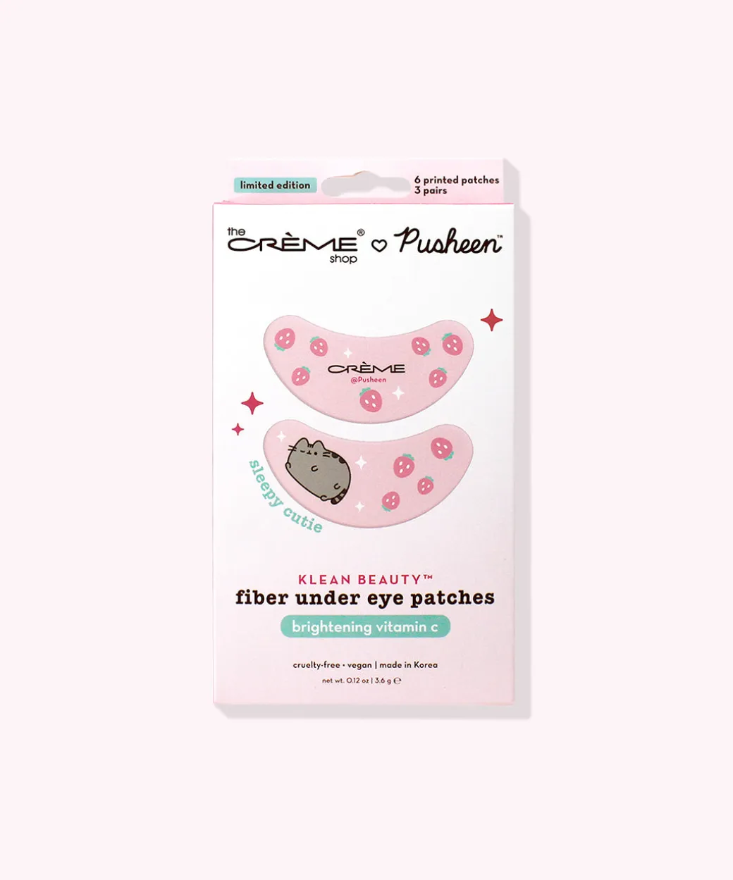 Pusheen The Crème Shop x Under Eye Patches - 3-pack
